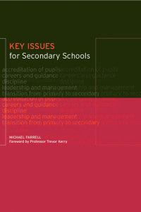 صورة الغلاف: Key Issues for Secondary Schools 1st edition 9781138179448