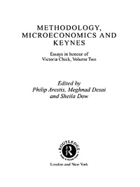 Imagen de portada: Methodology, Microeconomics and Keynes 1st edition 9780415758338