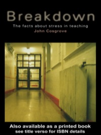 Cover image: Breakdown 1st edition 9780415231961