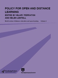 Omslagafbeelding: Policy for Open and Distance Learning 1st edition 9780415263078