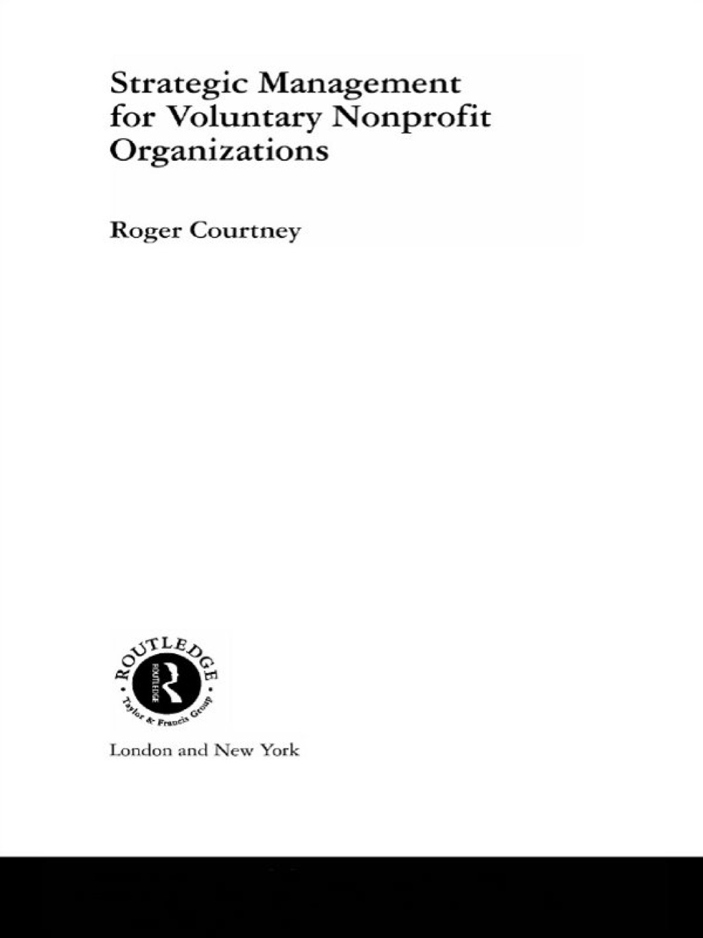 ISBN 9780415250238 product image for Strategic Management for Nonprofit Organizations - 1st Edition (eBook Rental) | upcitemdb.com