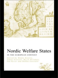 Imagen de portada: Nordic Welfare States in the European Context 1st edition 9780415241601