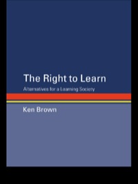 Imagen de portada: The Right to Learn 1st edition 9780415231657