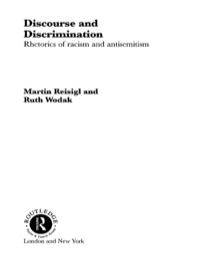 صورة الغلاف: Discourse and Discrimination 1st edition 9780415231503