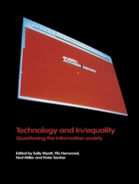 Imagen de portada: Technology and In/equality 1st edition 9780415230223