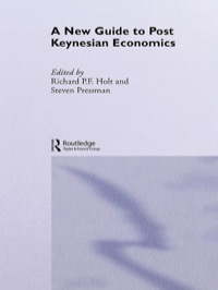 Cover image: A New Guide to Post-Keynesian Economics 1st edition 9780415229821