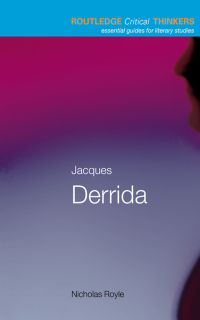 Cover image: Jacques Derrida 1st edition 9780415229302