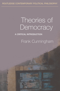 Omslagafbeelding: Theories of Democracy 1st edition 9780415228787