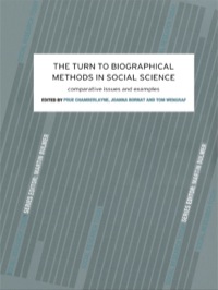 Titelbild: The Turn to Biographical Methods in Social Science 1st edition 9780415228381