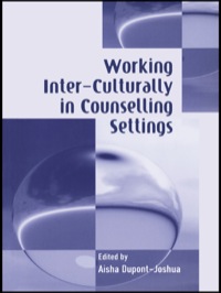 Imagen de portada: Working Inter-Culturally in Counselling Settings 1st edition 9780415227490