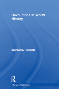 Cover image: Revolutions in World History 1st edition 9780415224987