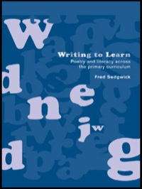 表紙画像: Writing to Learn 1st edition 9780415224130