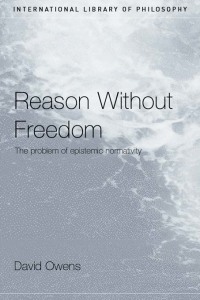 Cover image: Reason Without Freedom 1st edition 9780415223898