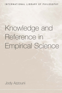 Cover image: Knowledge and Reference in Empirical Science 2nd edition 9780415223836