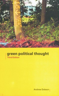 Cover image: Green Political Thought 3rd edition 9780415222037