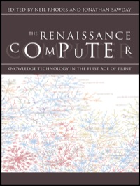 Omslagafbeelding: The Renaissance Computer 1st edition 9780415220637
