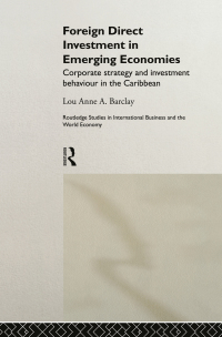 Imagen de portada: Foreign Direct Investment in Emerging Economies 1st edition 9780415220231
