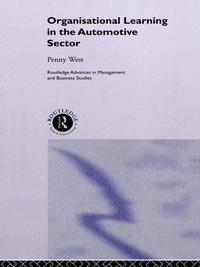 صورة الغلاف: Organisational Learning in the Automotive Sector 1st edition 9780415219860