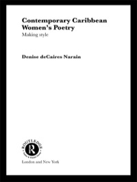 Omslagafbeelding: Contemporary Caribbean Women's Poetry 1st edition 9780415340601