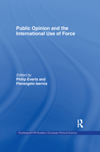 Imagen de portada: Public Opinion and the International Use of Force 1st edition 9781138996953