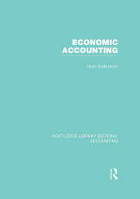 Imagen de portada: Economic Accounting (RLE Accounting) 1st edition 9780415844642