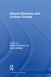 صورة الغلاف: Natural Disasters and Cultural Change 1st edition 9780415589086