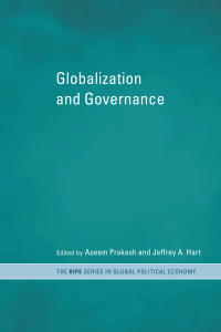 صورة الغلاف: Globalization and Governance 1st edition 9780415242493