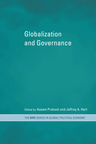 Cover image: Globalization and Governance 1st edition 9780415216043