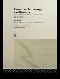 表紙画像: Resources, Technology and Strategy 1st edition 9780415215855