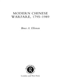 Cover image: Modern Chinese Warfare, 1795-1989 1st edition 9780415214742