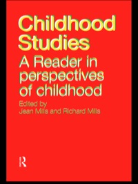 Cover image: Childhood Studies 1st edition 9780415214155