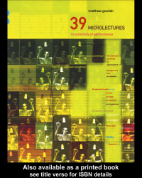 Cover image: 39 Microlectures 1st edition 9780415213929