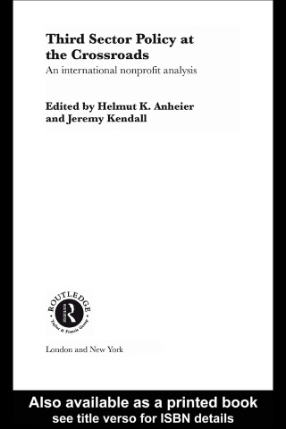 Immagine di copertina: Third Sector Policy at the Crossroads 1st edition 9780415213134