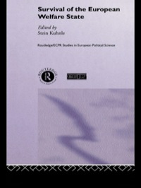 Immagine di copertina: The Survival of the European Welfare State 1st edition 9780415212915