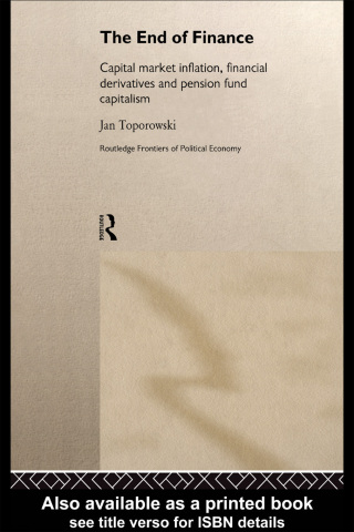 Titelbild: The End of Finance 1st edition 9781138881013