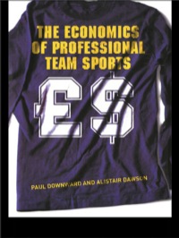 Omslagafbeelding: The Economics of Professional Team Sports 1st edition 9780415208734