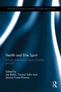 Cover image: Health and Elite Sport 1st edition 9781138695276