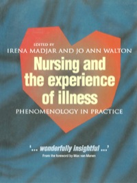 Cover image: Nursing and The Experience of Illness 1st edition 9780415207836