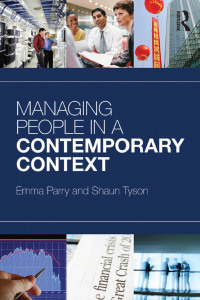 Imagen de portada: Managing People in a Contemporary Context 1st edition 9780415533119