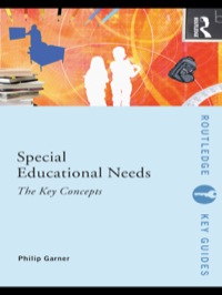 Cover image: Special Educational Needs: The Key Concepts 1st edition 9780415207201