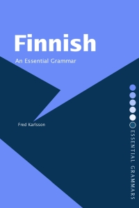 Cover image: Finnish: An Essential Grammar 1st edition 9780415207058