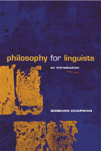 Cover image: Philosophy for Linguists 1st edition 9780415206587
