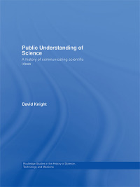 Cover image: Public Understanding of Science 1st edition 9780415206389