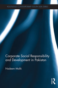 Cover image: Corporate Social Responsibility and Development in Pakistan 1st edition 9780415709118