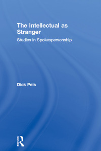 Cover image: The Intellectual as Stranger 1st edition 9780415205849