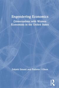 Cover image: Engendering Economics 1st edition 9780415205566