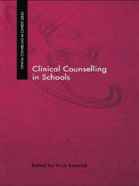 Cover image: Clinical Counselling in Schools 1st edition 9780415205160