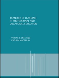 Omslagafbeelding: Transfer of Learning in Professional and Vocational Education 1st edition 9780415204194