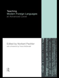 Cover image: Teaching Modern Foreign Languages at Advanced Level 1st edition 9781138180215