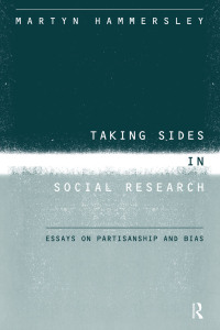 Imagen de portada: Taking Sides in Social Research 1st edition 9780415202862